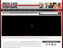 Tablet Screenshot of mencanstoprape.org